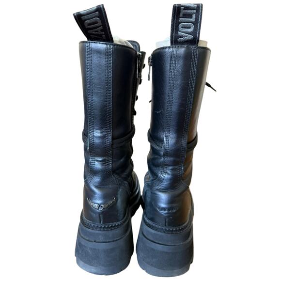 Zadig & Voltaire Ride Boots — Black Leather | FR 36 (US 6) | NWT (Flawed) - Picture 10 of 13